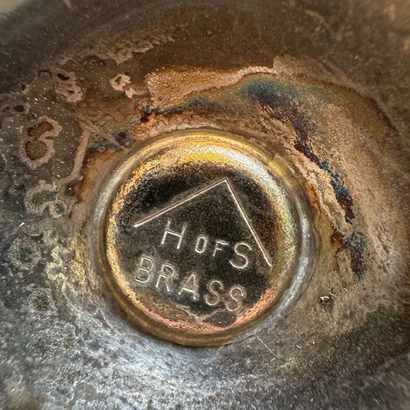 Vintage Lipman's Chalice Set of 2 Silvertone in Original Box Need Polishing - Picture 7 of 9